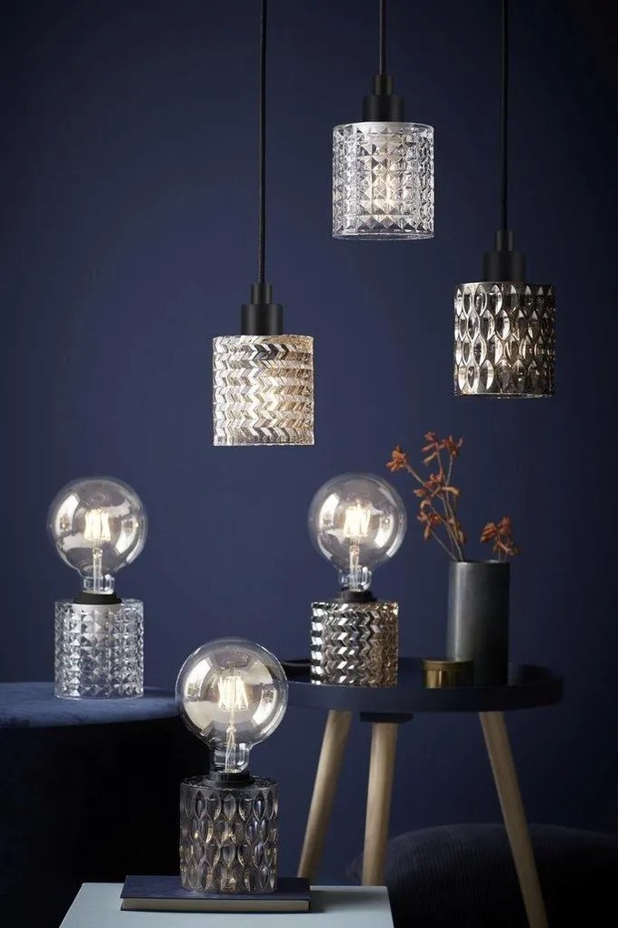 Pendul design modern Hollywood, sticla chihlimbar 46483027 NL