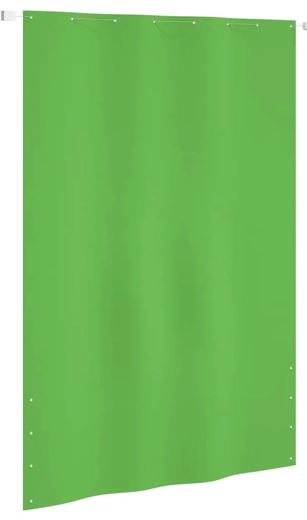 vidaXL Paravan de balcon, verde deschis, 160x240 cm, țesătură oxford
