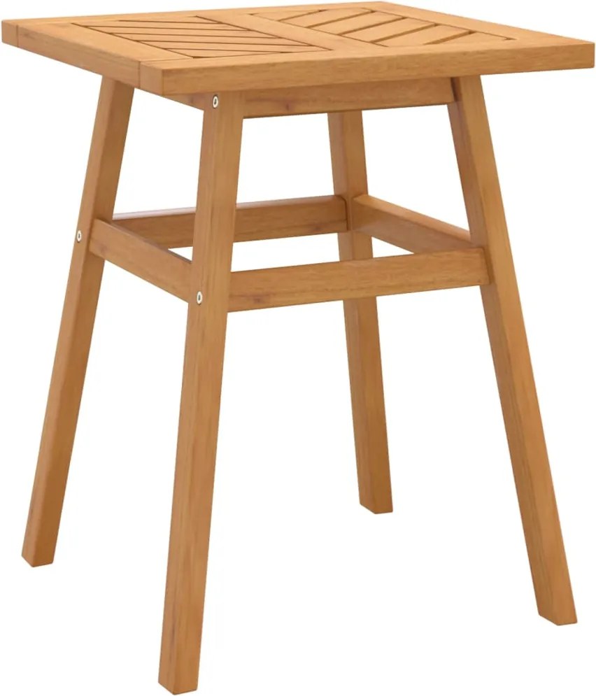 vidaXL Masă laterală, 45x45x60 cm, lemn masiv de acacia