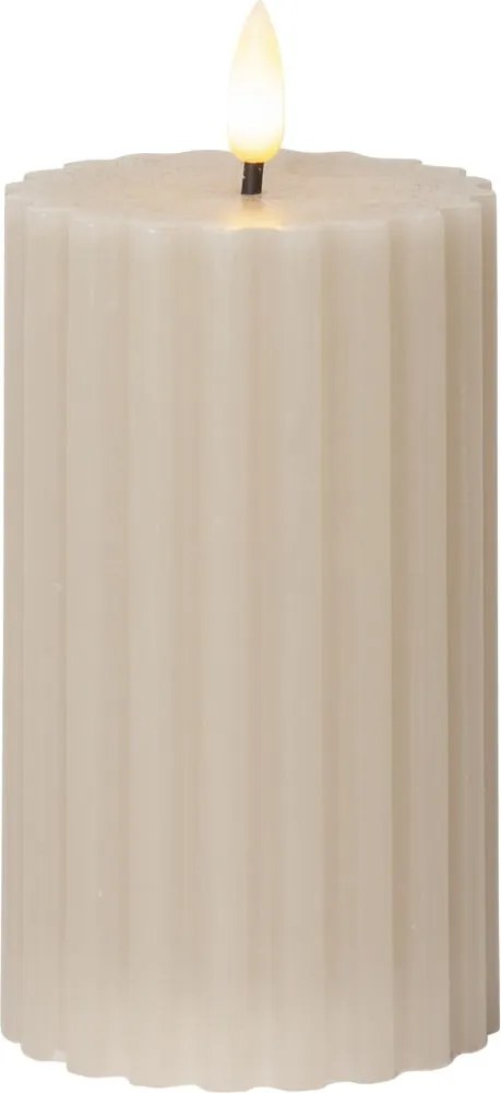Lumânare LED (înălțime 15 cm) Flamme Stripe – Star Trading