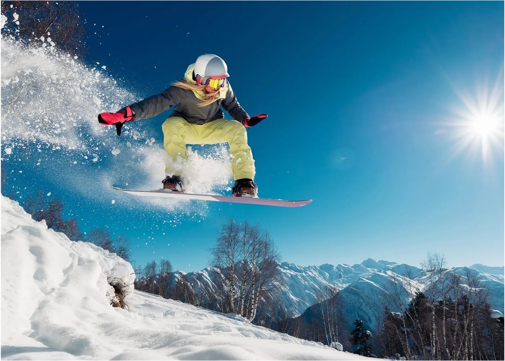 Tablou - Snowboarder (70x50 cm)