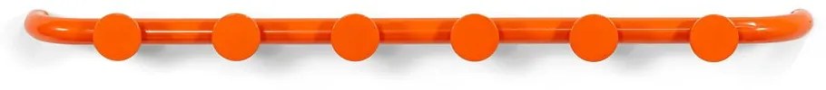Cuier de perete portocaliu din metal 75 cm Retro – Spinder Design