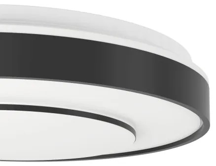 Eglo 300688 - LED RGBW corp de tavan dimabil MONTERIGGIONI-Z LED/18,5W/230V negru + telecomandă