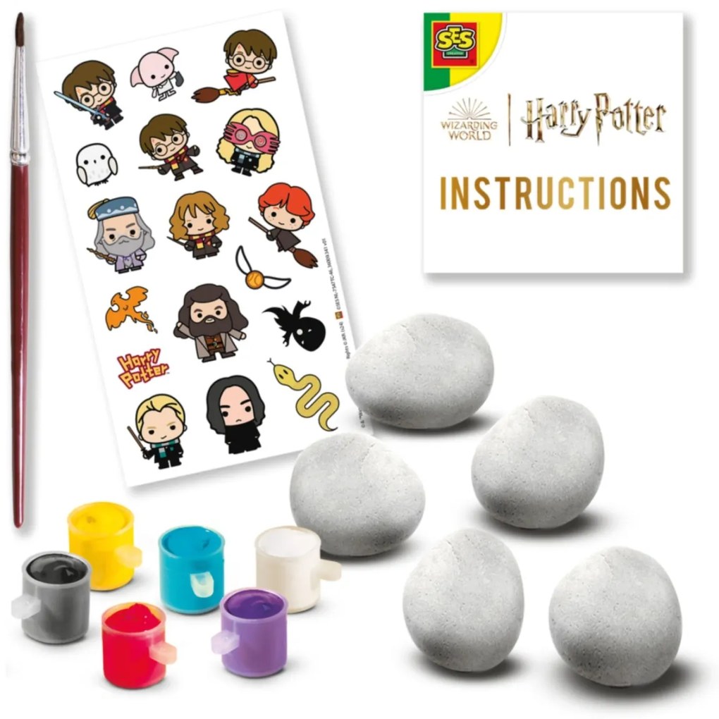 Harry Potter - Set creativ copii - picteaza pietre