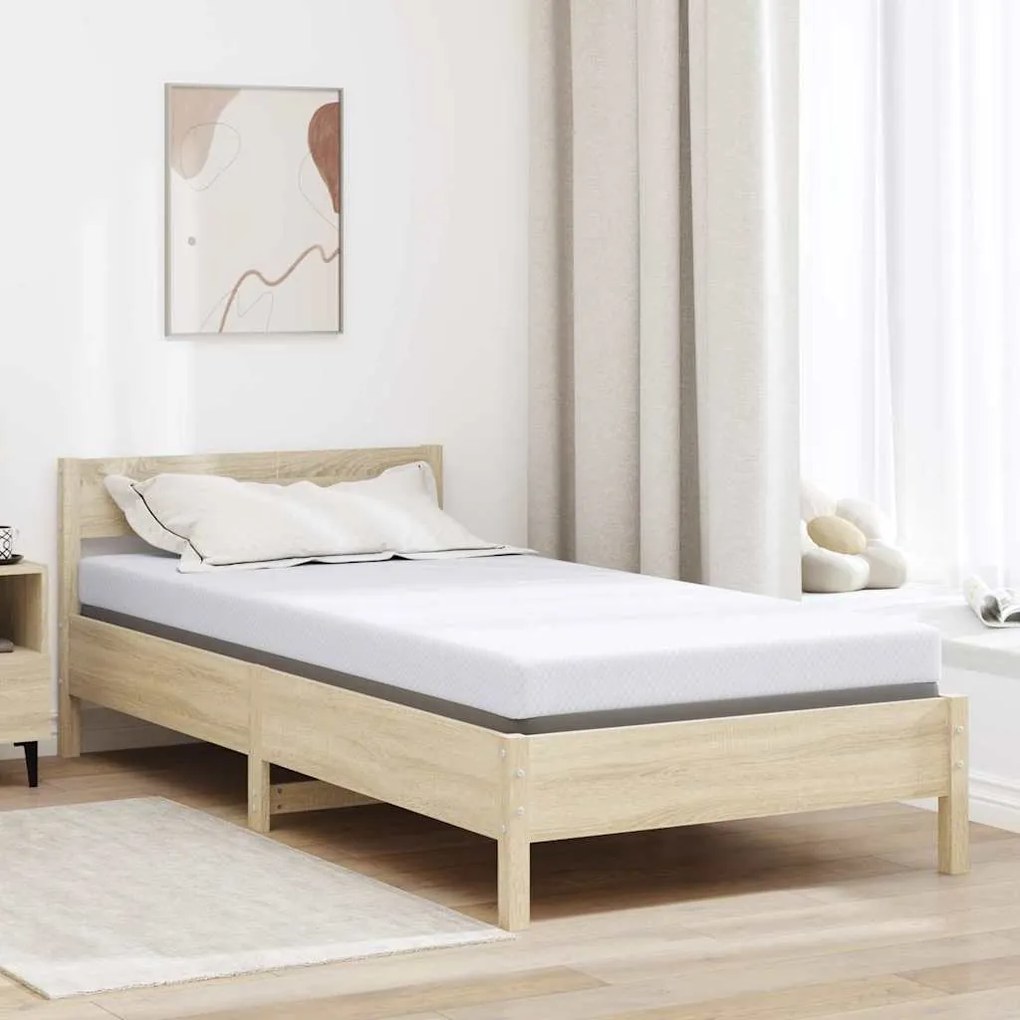 vidaXL Păturile pentru saltea Alb 90 x 200 cm