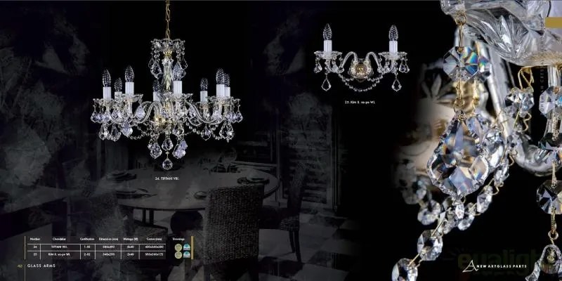 Aplica de perete Cristal Bohemia Exclusive KIM II.va-pe WL CE