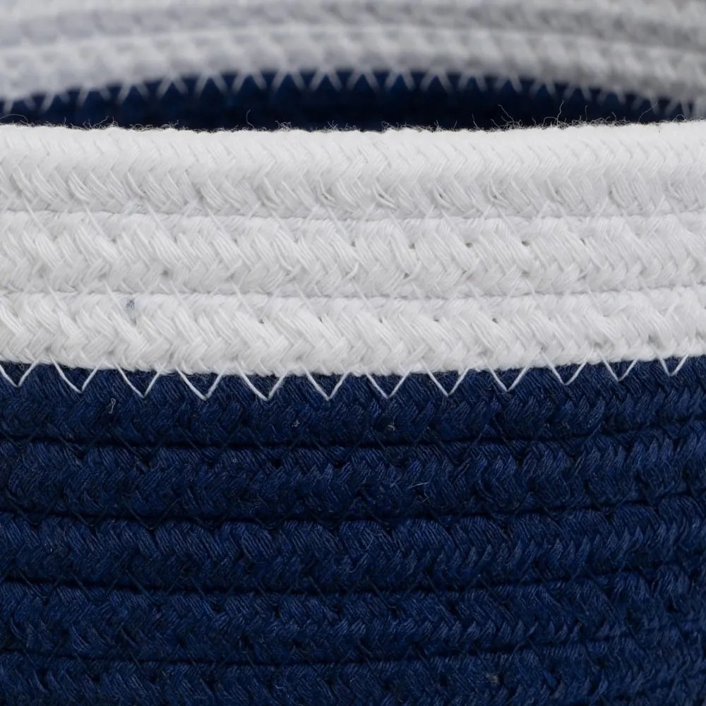 Coșuri de depozitare 3 buc. din material textil ø 26x11 cm – Casa Selección