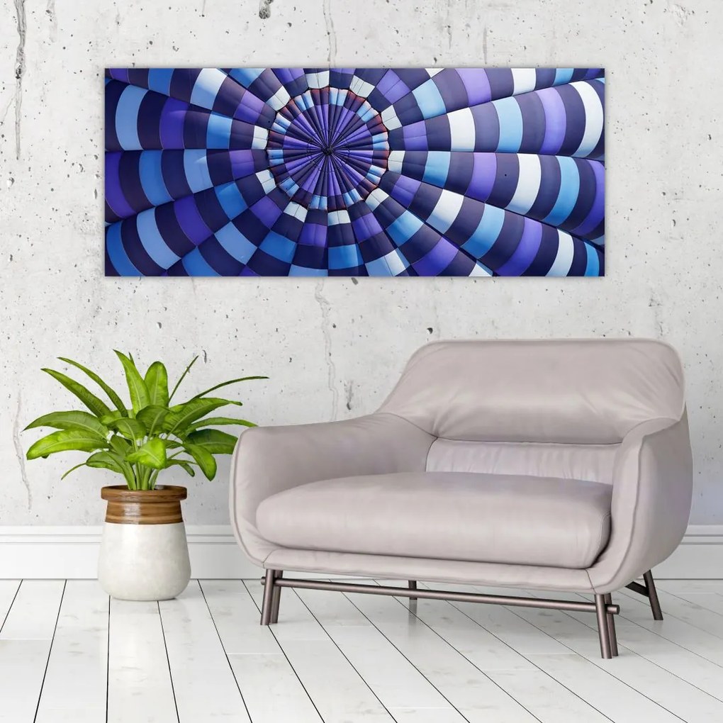 Tablou cu structura balonului zburător (120x50 cm)