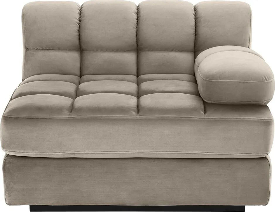 Canapea, Modul dreapta design elegant LUX Dean right, savona greige 115031 HZ