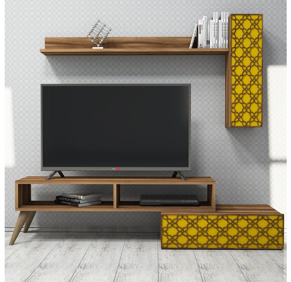 Mobilier living Komite (Nuc + galben) . 1095587
