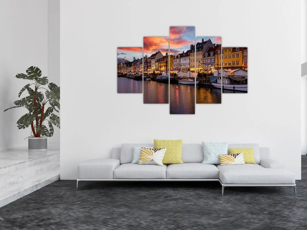 Tablou - Nyhavn, Copenhaga (150x105 cm)