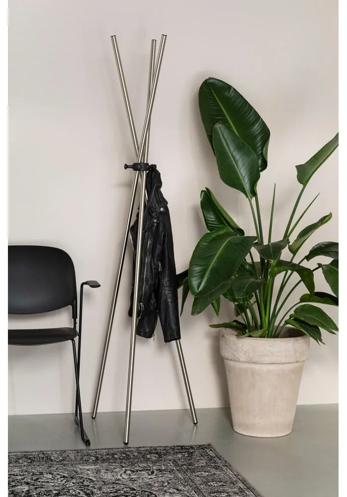 Cuier argintiu din oțel Darwin – White Label