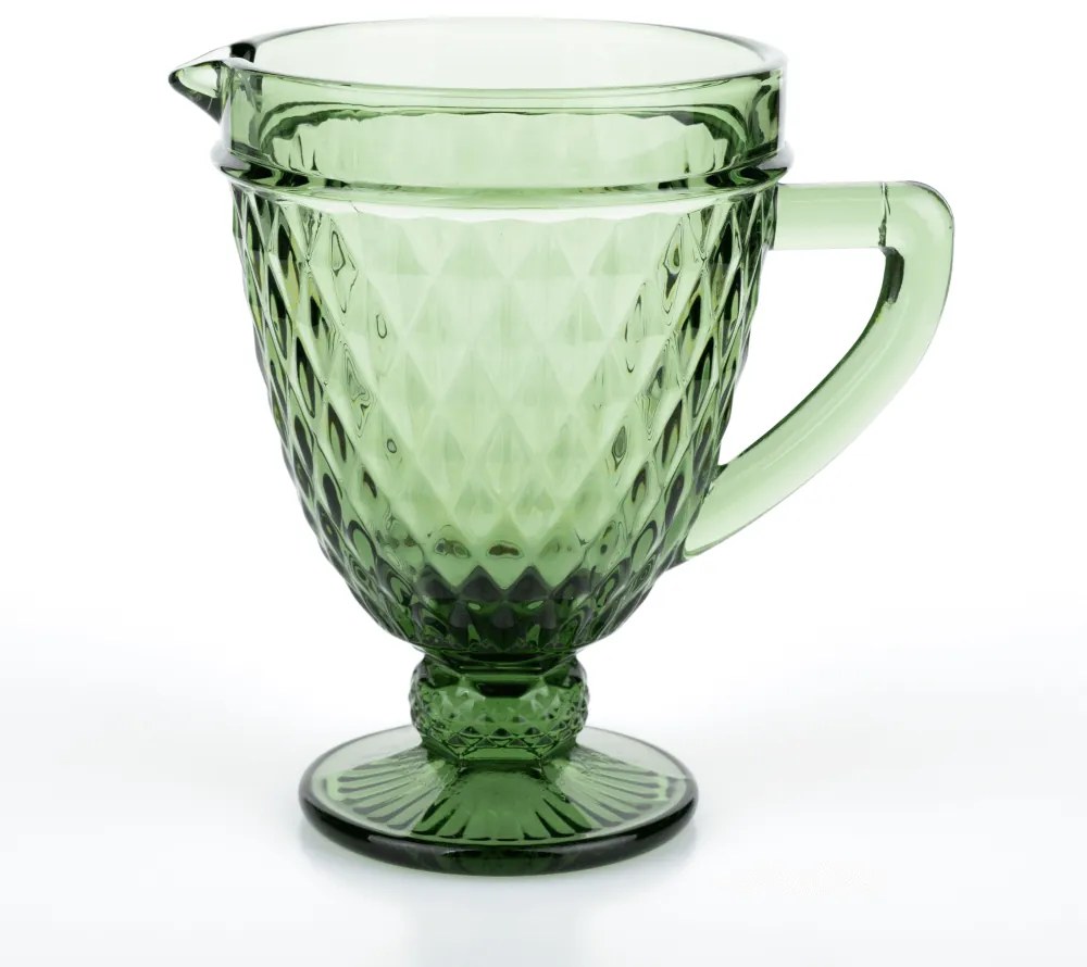 Carafă de apă, 1150ml, verde, VERITAS