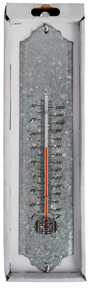 Termometru de exterior pentru perete Esschert Design, 30 x 6,7 cm