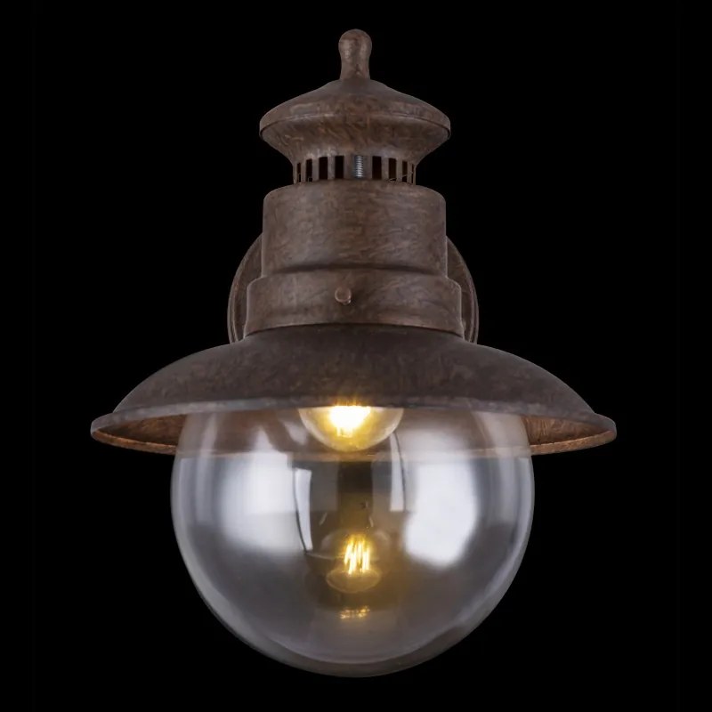 Aplica de exterior clasica cu IP44 SELLA ruginie 3272R GL