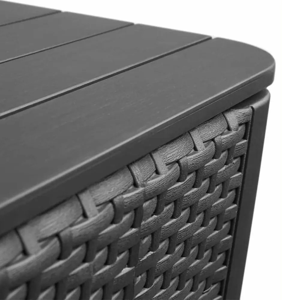 Set mobilier de grădină pentru balcon Iowa II cu masă Luzon grafit