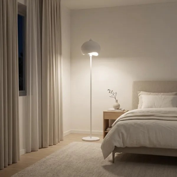 Brilagi - Lampadar WABI SABI 1xE27/40W/230V, alb