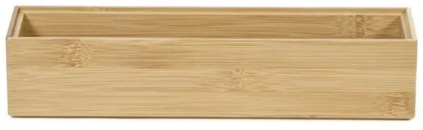Organizator Compactor Bamboo Box, 30 x 7,5 x 6,35 cm, lemn natural