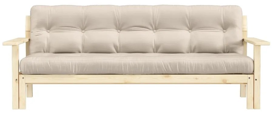 Canapea extensibilă Karup Design Unwind Beige