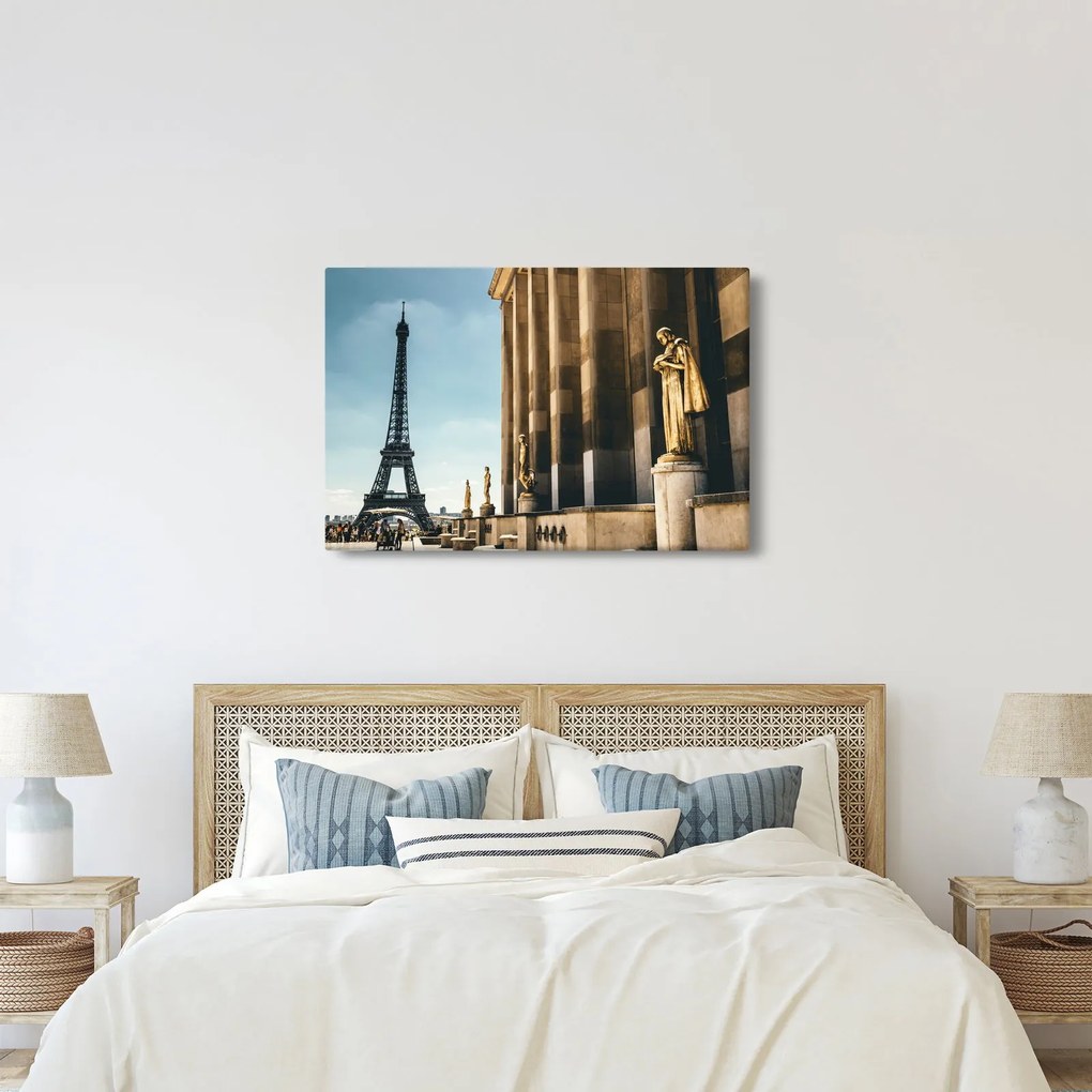 Tabou din piața Trocader, Paris (90x60 cm)
