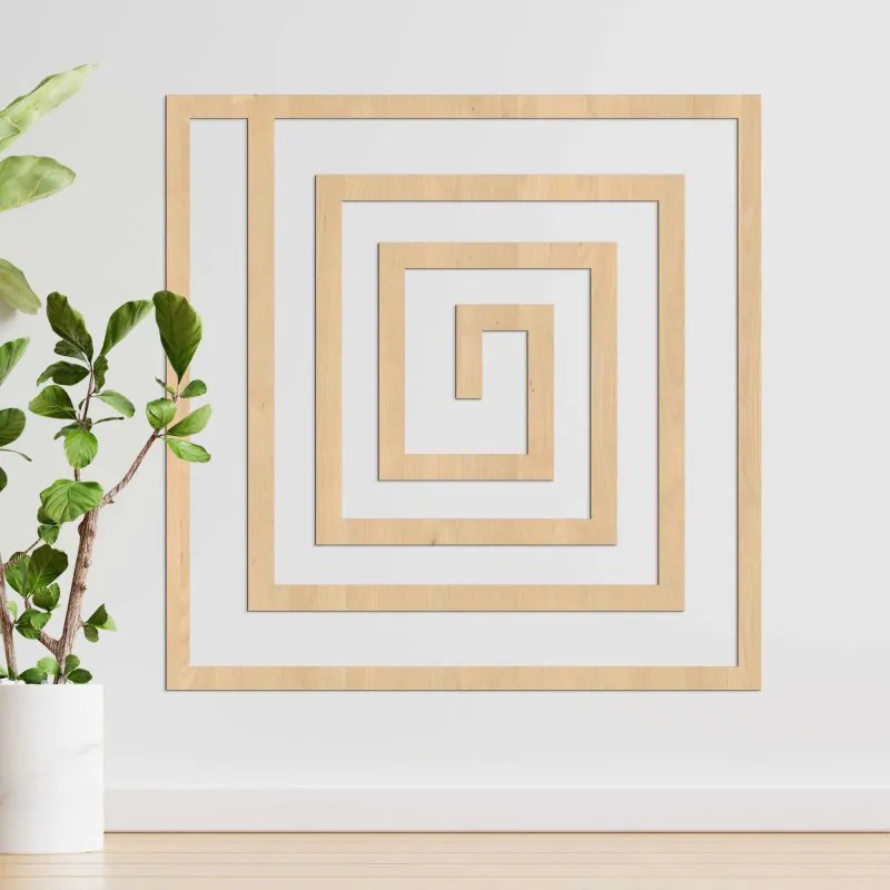 SENTOP | Decor geometric din lemn - WOORTLE