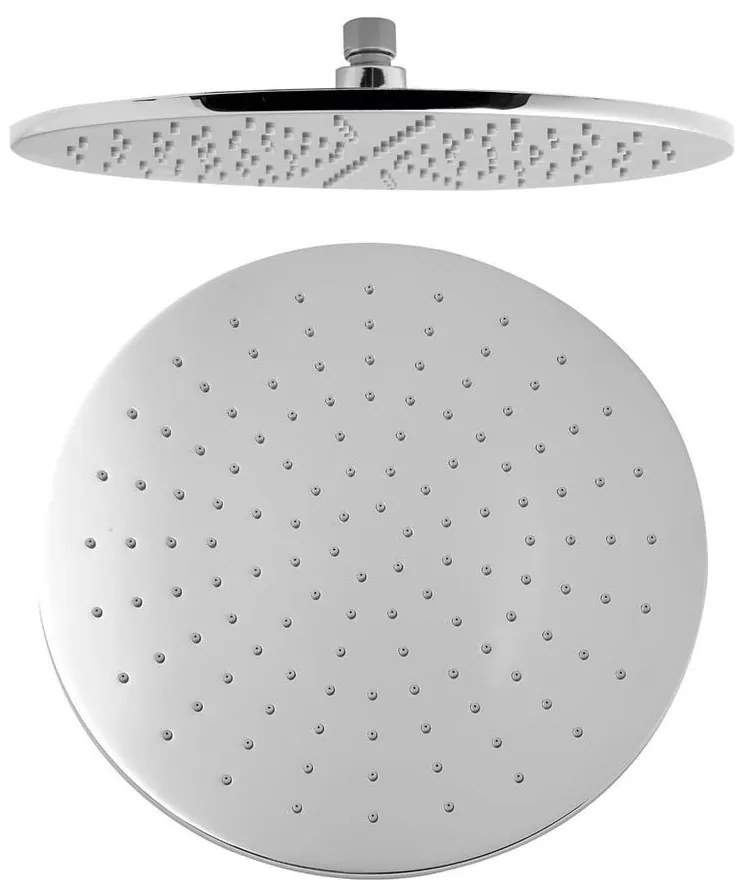 Cap de duș argintiu lucios din alamă ø 30 cm – Sapho