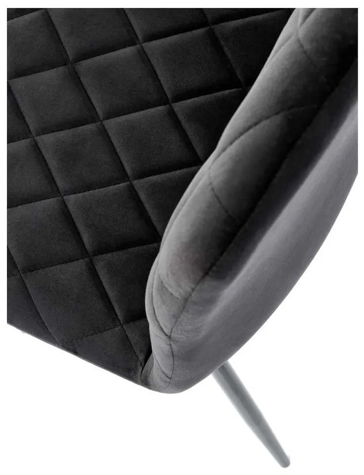 Scaun de bucătărie Sadie, negru