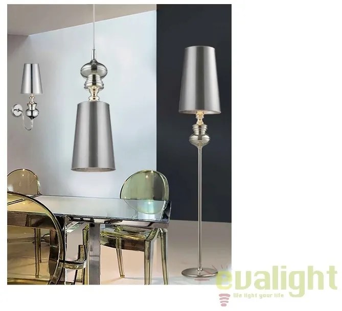 Aplica de perete moderna design elegant Baroco Silver