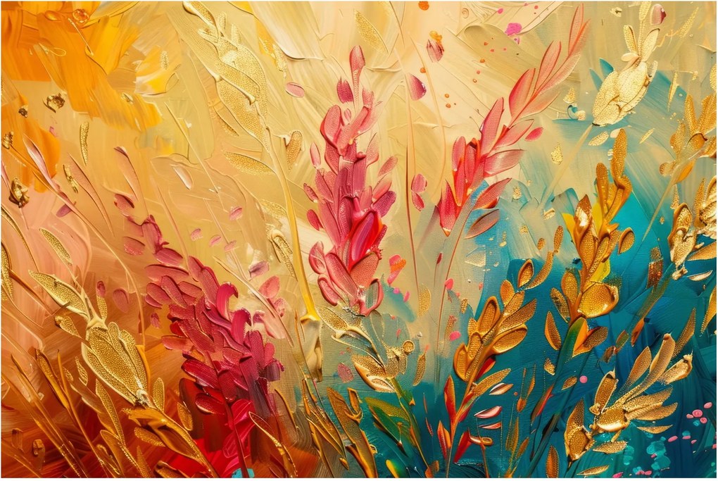 Tablou - Vopsirea câmpului (90x60 cm)