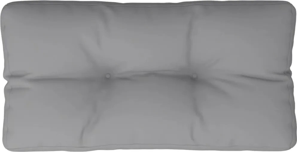 vidaXL Pernă de paleți, gri, 70x40x12 cm, material textil