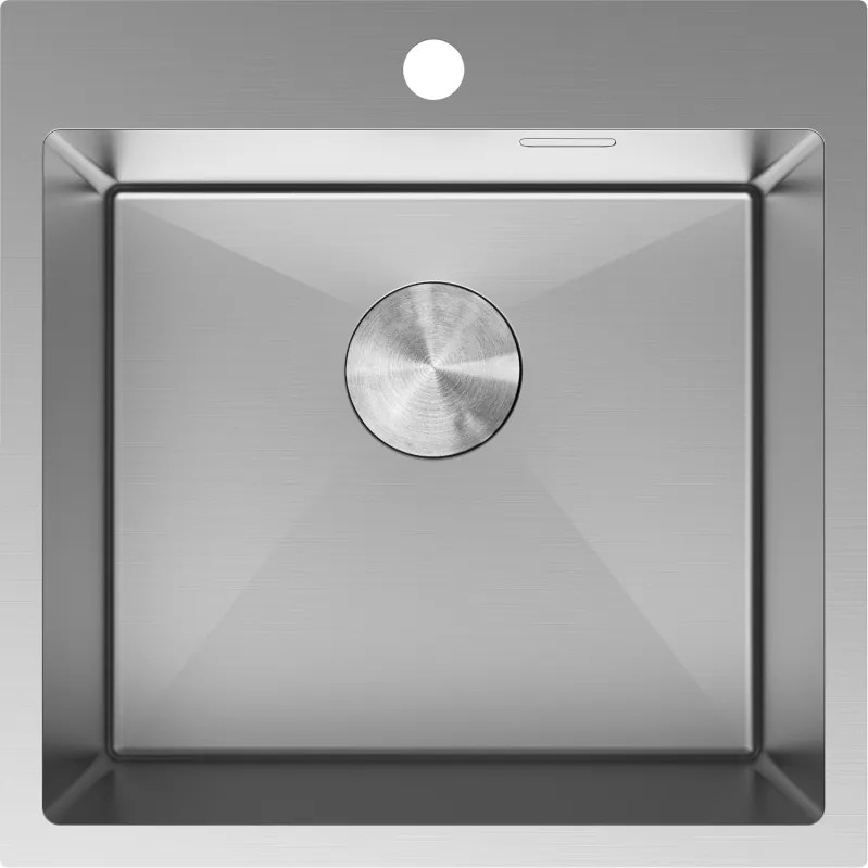 Mexen Solix chiuvetă de oțel inoxidabil cu 1 compartiment 500 x 500 mm, inox - 6407501000-01