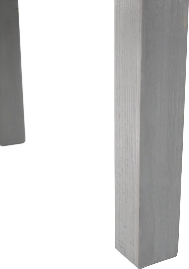 Bancă de grădină din lemn, gri, 150 cm, FABLA