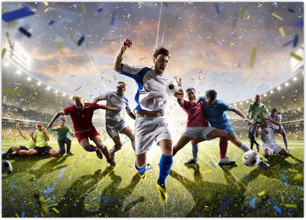 Tablou - Fotbal (70x50 cm)