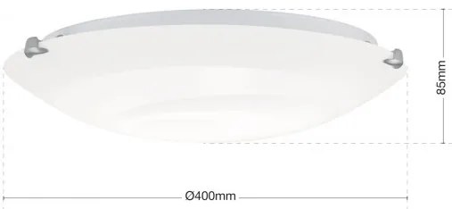 Aplica perete sau tavan Ada, diametru 40cm