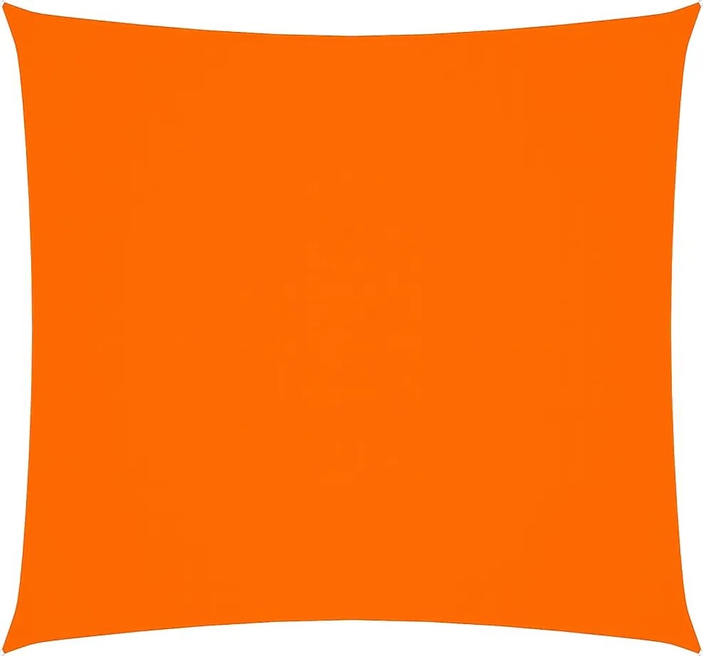 vidaXL Parasolar, portocaliu, 2,5x2,5 m, țesătură oxford, pătrat