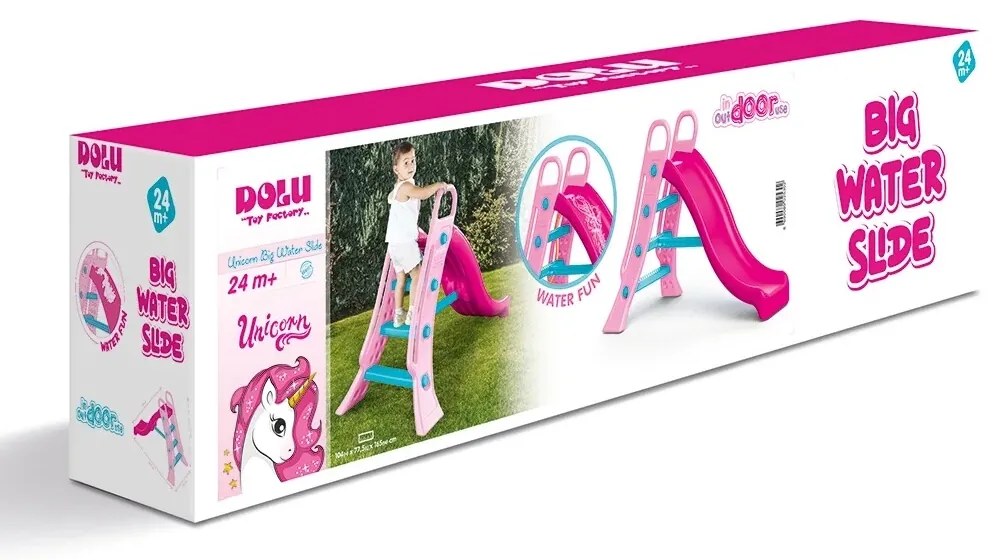 Dolu Big tobogan de apă, roz