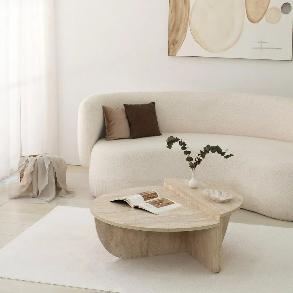 Măsuță de conferință Podium Travertine