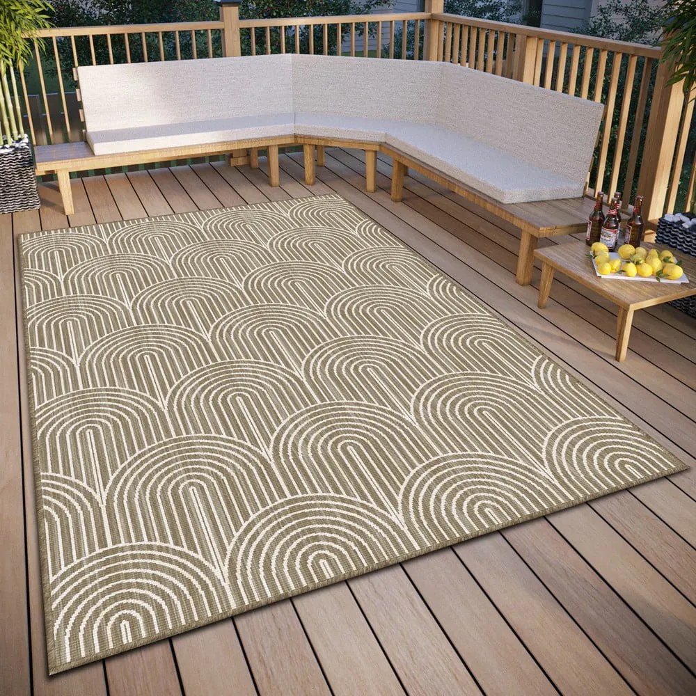 Covor de exterior maro 80x150 cm Pangli Linen – Hanse Home