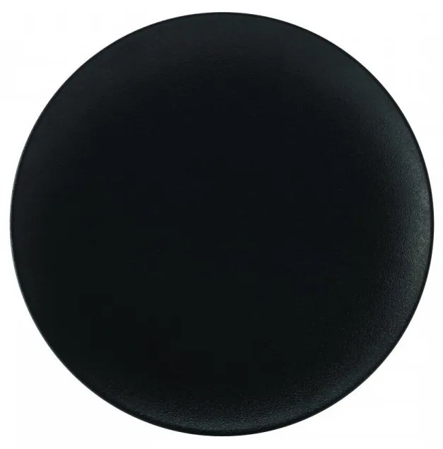 Platou servire rotund, Maxwell&amp;Williams, Caviar, 40 cm Ø, portelan, negru