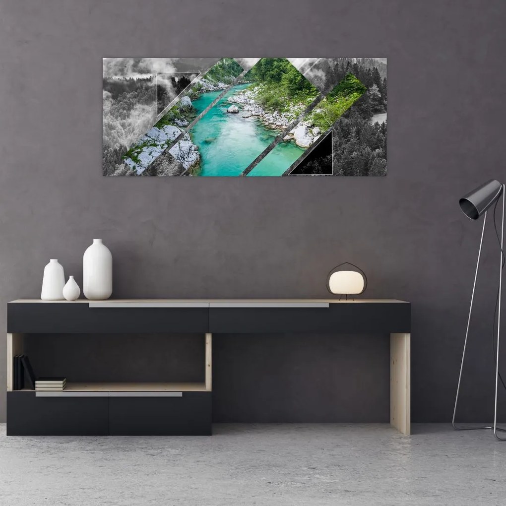 Tablou - Natura sălbatică (120x50 cm)