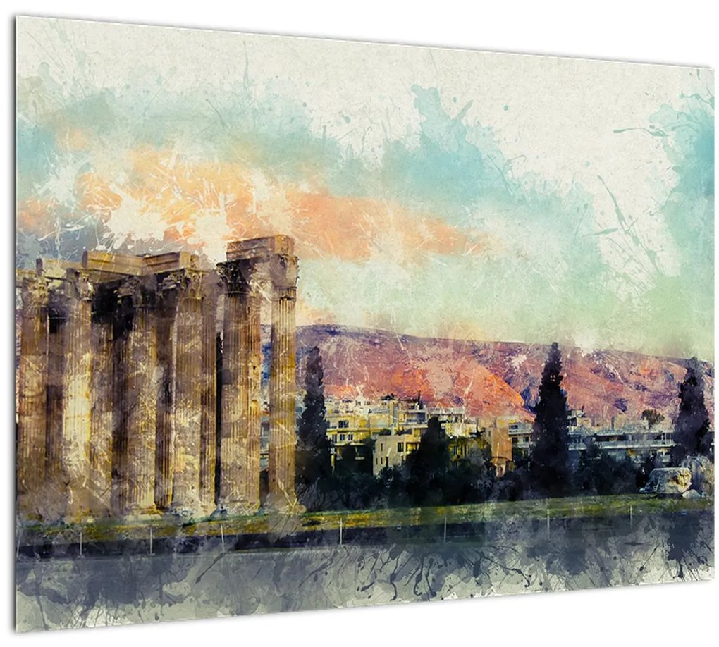 Tablou - Acropole, Atena, Grecia (70x50 cm)