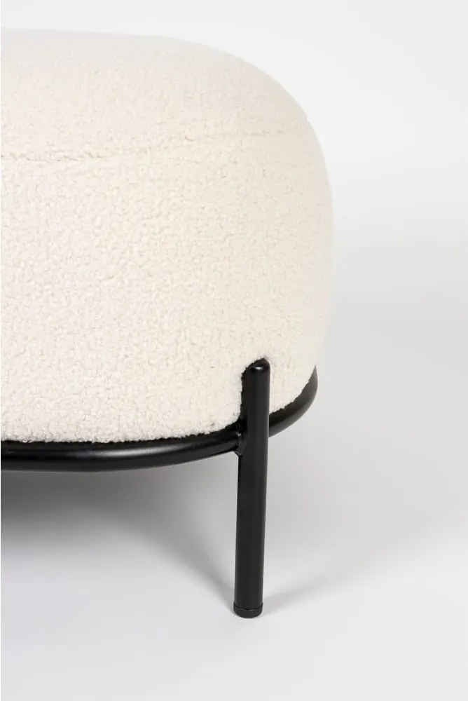 Taburet crem Hocker Polly – White Label