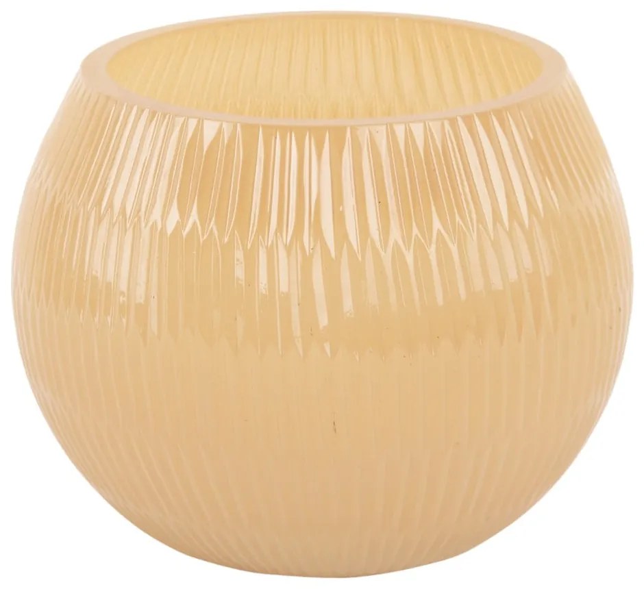 Sfeșnic din sticlă Chique Ribbed – PT LIVING