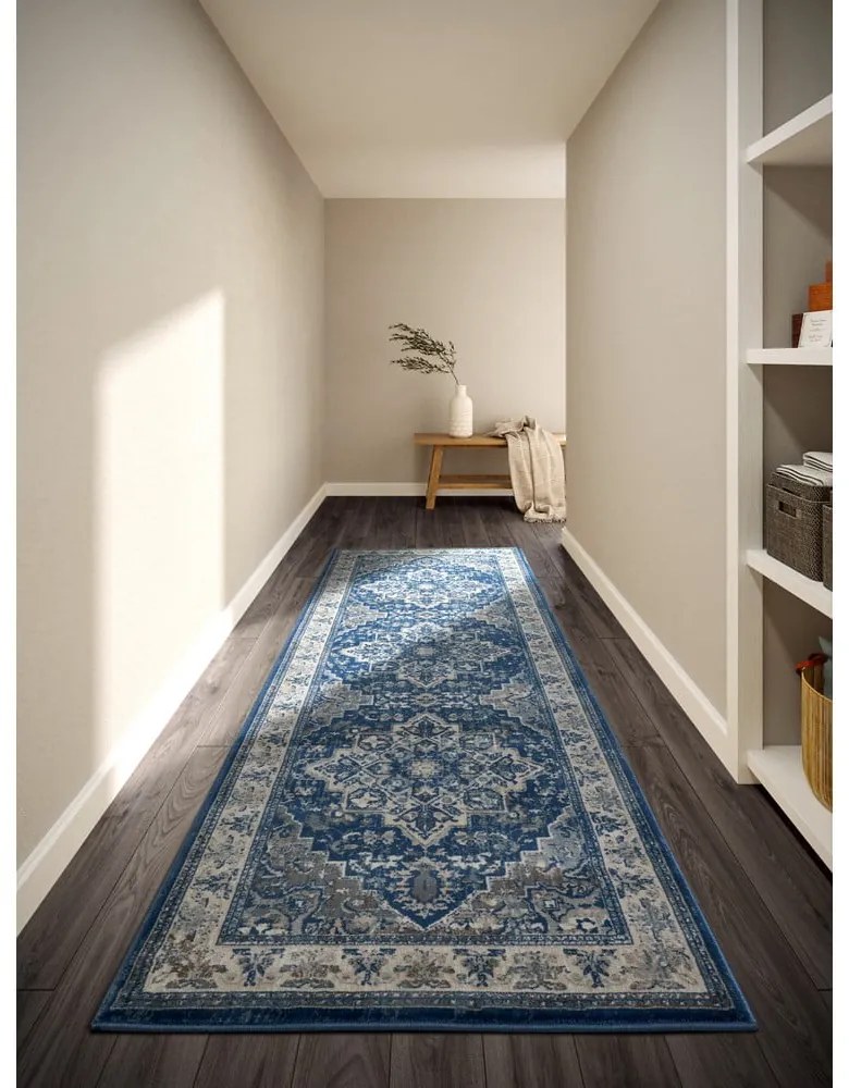 Covor tip traversă albastru 80x240 cm Jehanne – Villeroy&amp;Boch