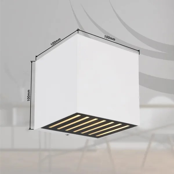 Globo 34156W - Aplică de perete LED pentru exterior ILLI LED/6W/230V IP54 albă