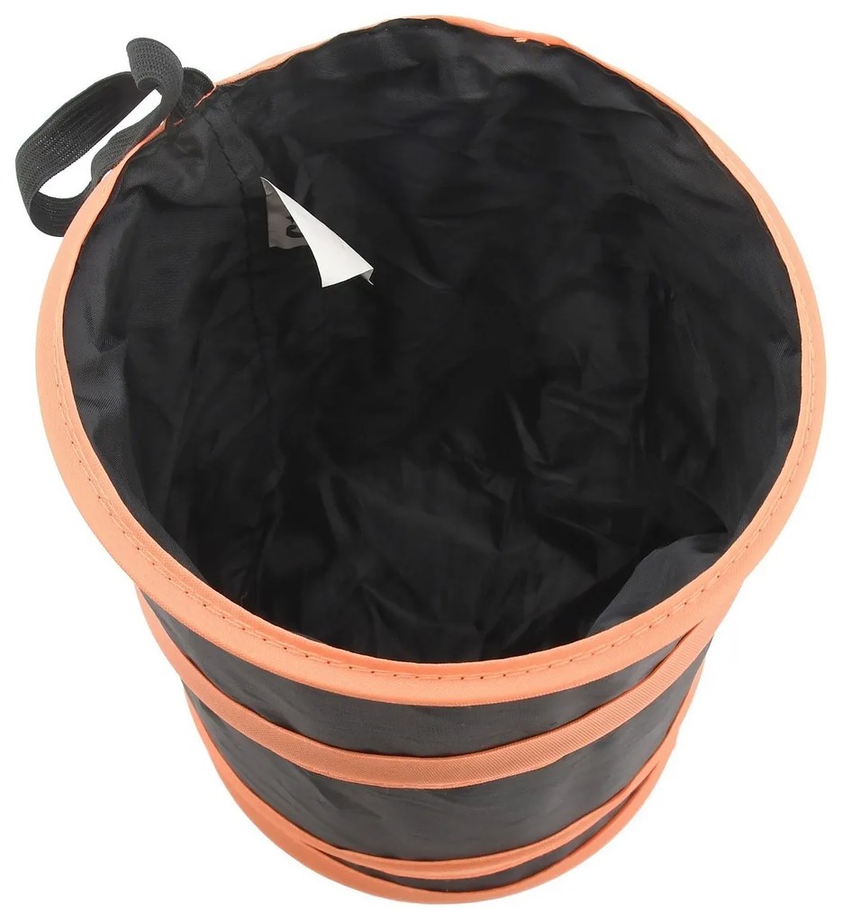 Coș de gunoi pliabil Compass Orange, 9 l