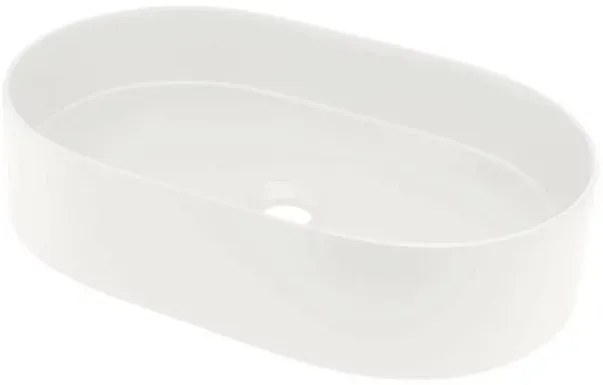 Lavoar pe blat alb Deante Silia 55 cm