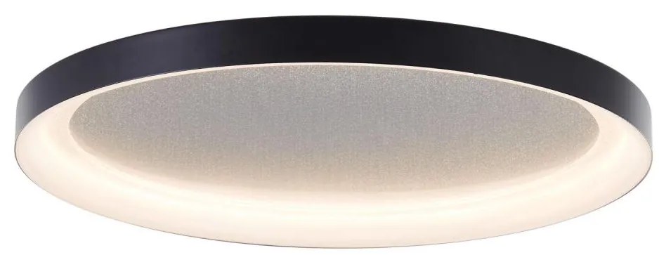 Plafonieră LED dimabilă Brilliant QUITO LED/30W/230V 3000K d. 42 cm negru
