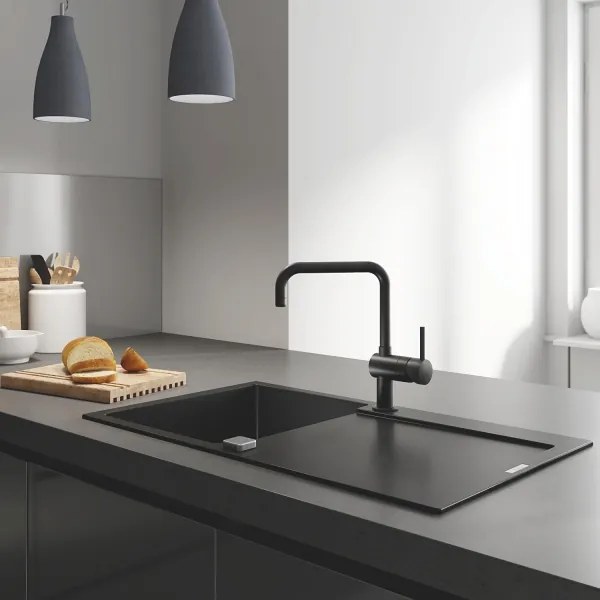GROHE 31644AP0 - Chiuvetă K500 860 × 500 mm granit/negru