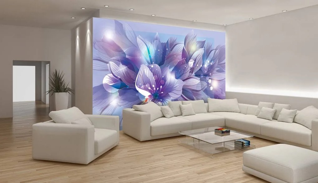Fototapet - Arta florală - abstract (152,5x104 cm)